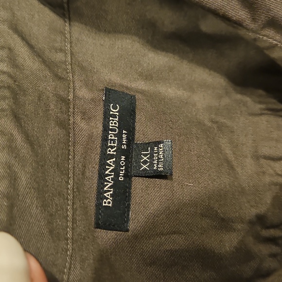 Banana Republic Dillon Utility  Button-Up Shirt~ XXL - Picture 2 of 6